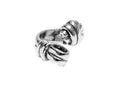 Anillo con baño de plata
