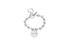 Pulsera con baño de plata