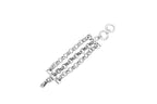 Pulsera con baño de plata