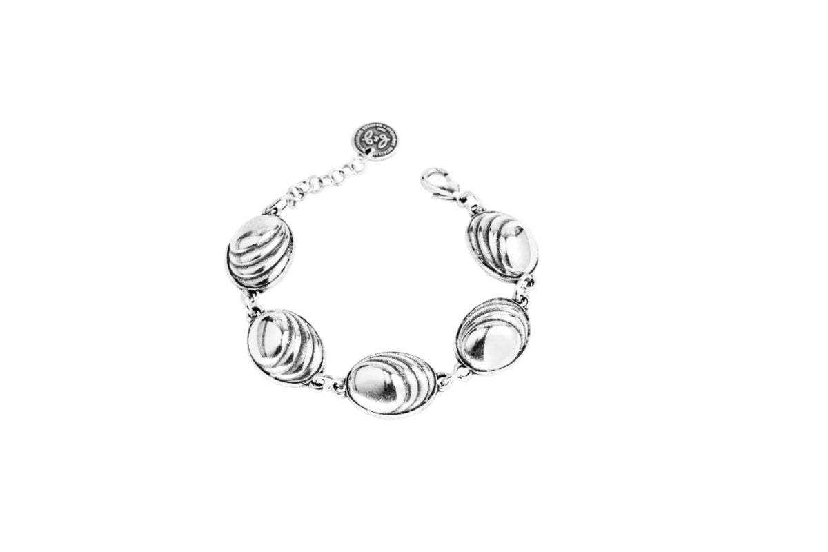 Pulsera con baño de plata