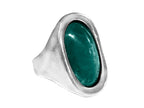 Anillo con baño de plata