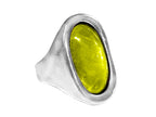Anillo con baño de plata
