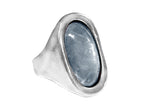 Anillo con baño de plata