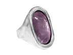 Anillo con baño de plata