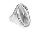 Anillo con baño de plata