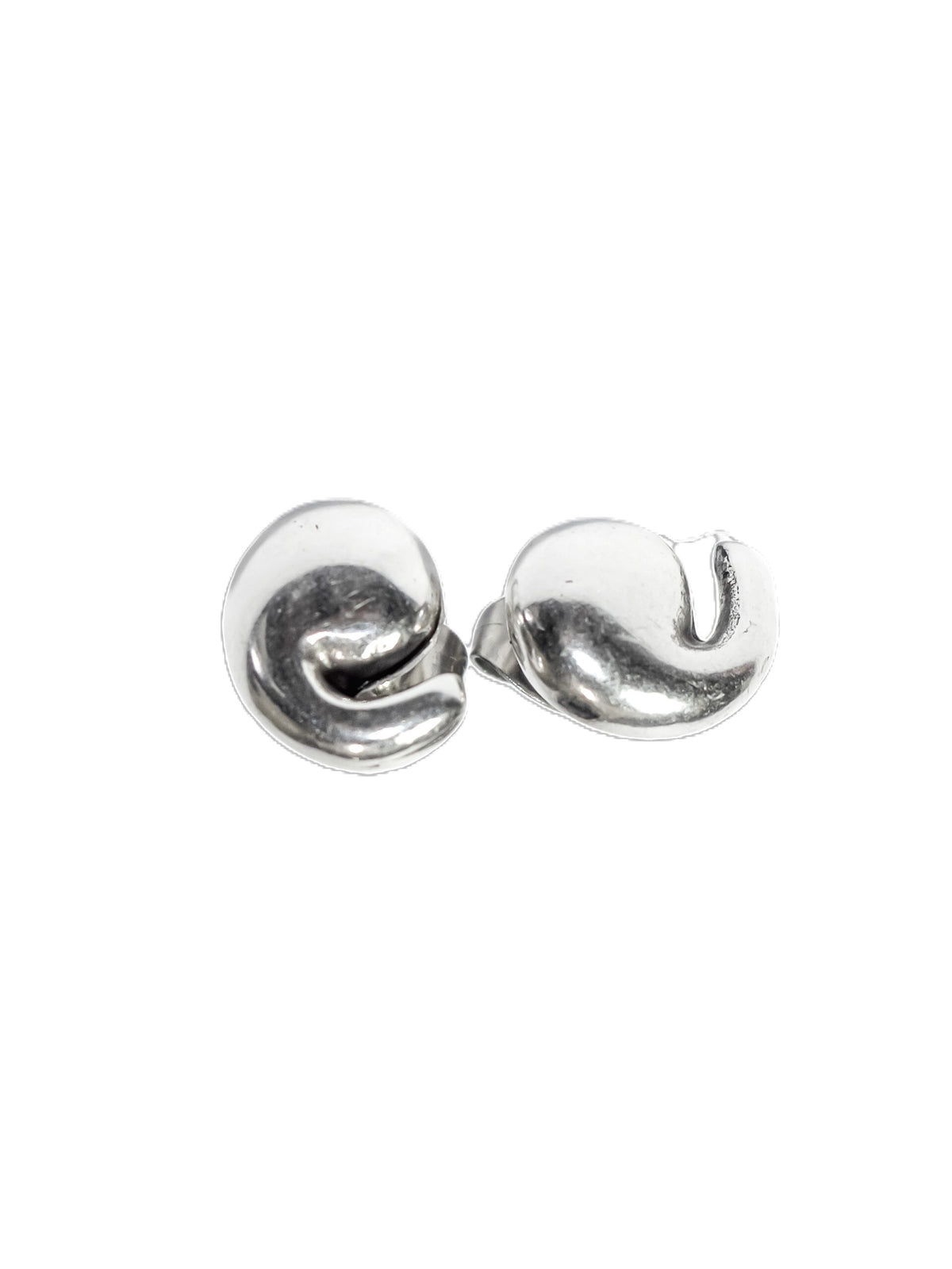 Pendientes con baño de plata