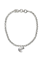 Collar con baño de plata y baño de oro