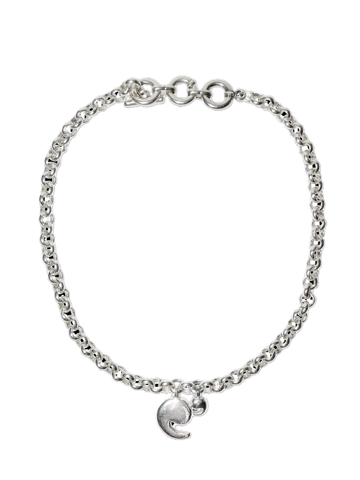 Collar con baño de plata y baño de oro