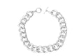Collar corto con baño de plata