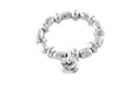 Pulsera con baño de plata