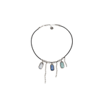 Collar Aurora con cuero