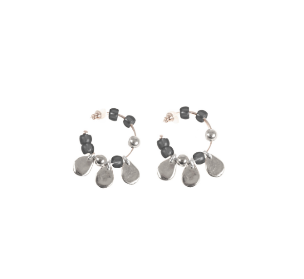 Pendientes Ebano aro