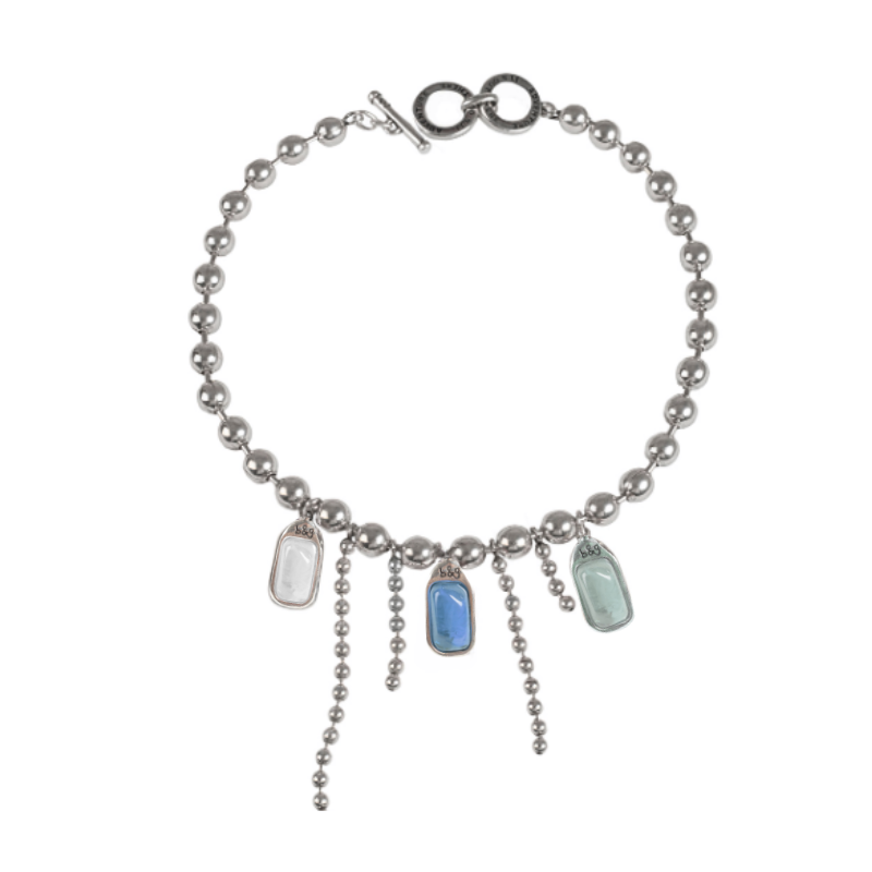 Collar Aurora cadena bolitas