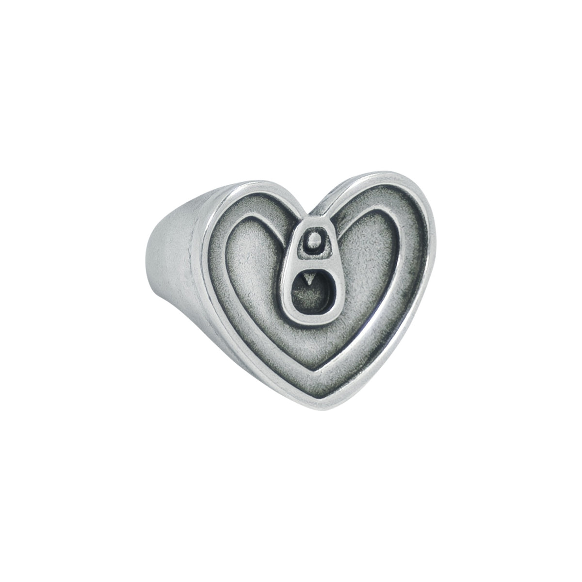 Anillo con baño de plata