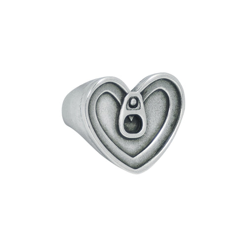 Anillo con baño de plata
