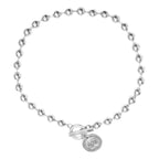 Collar corto con baño de plata