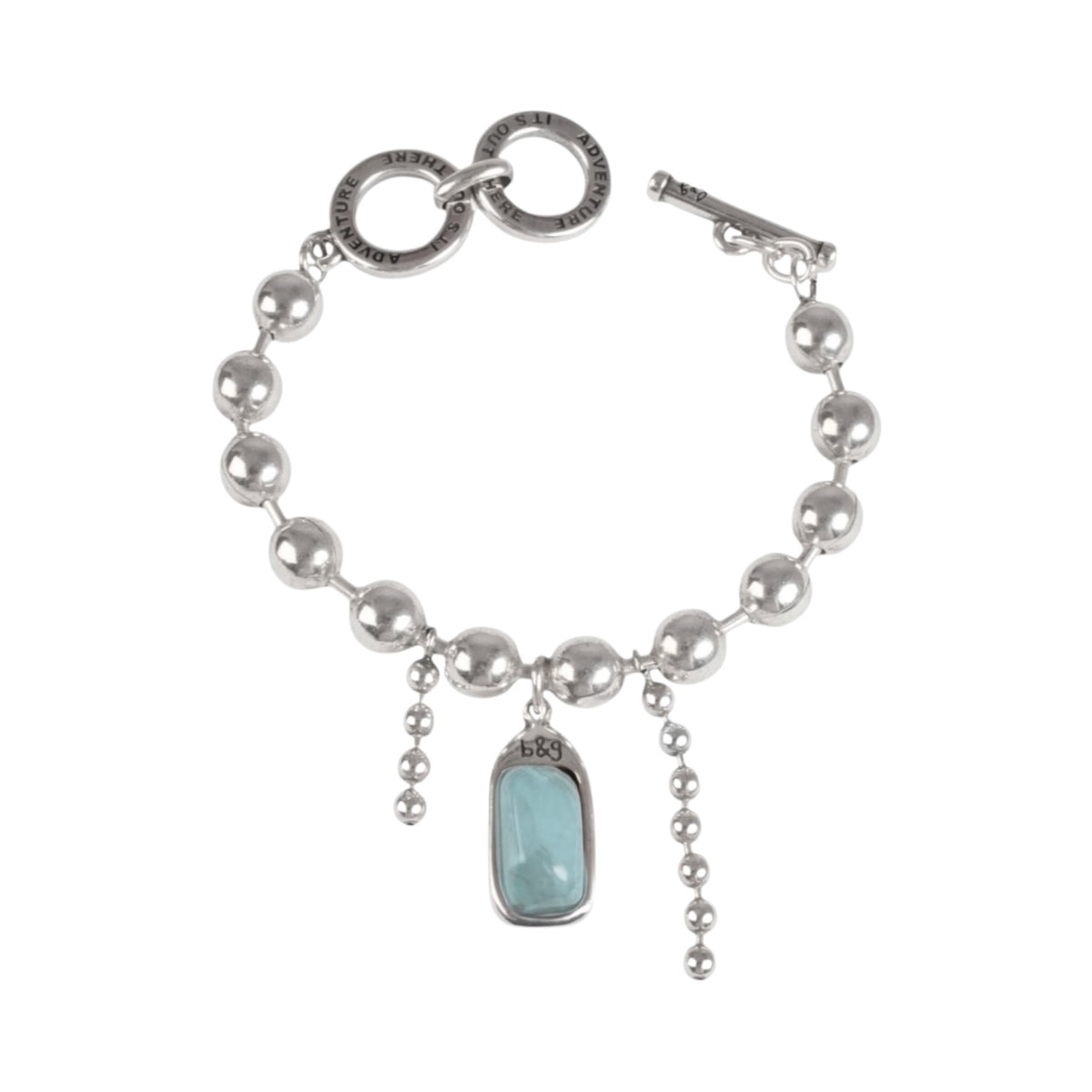 Pulsera Aurora bola y charm