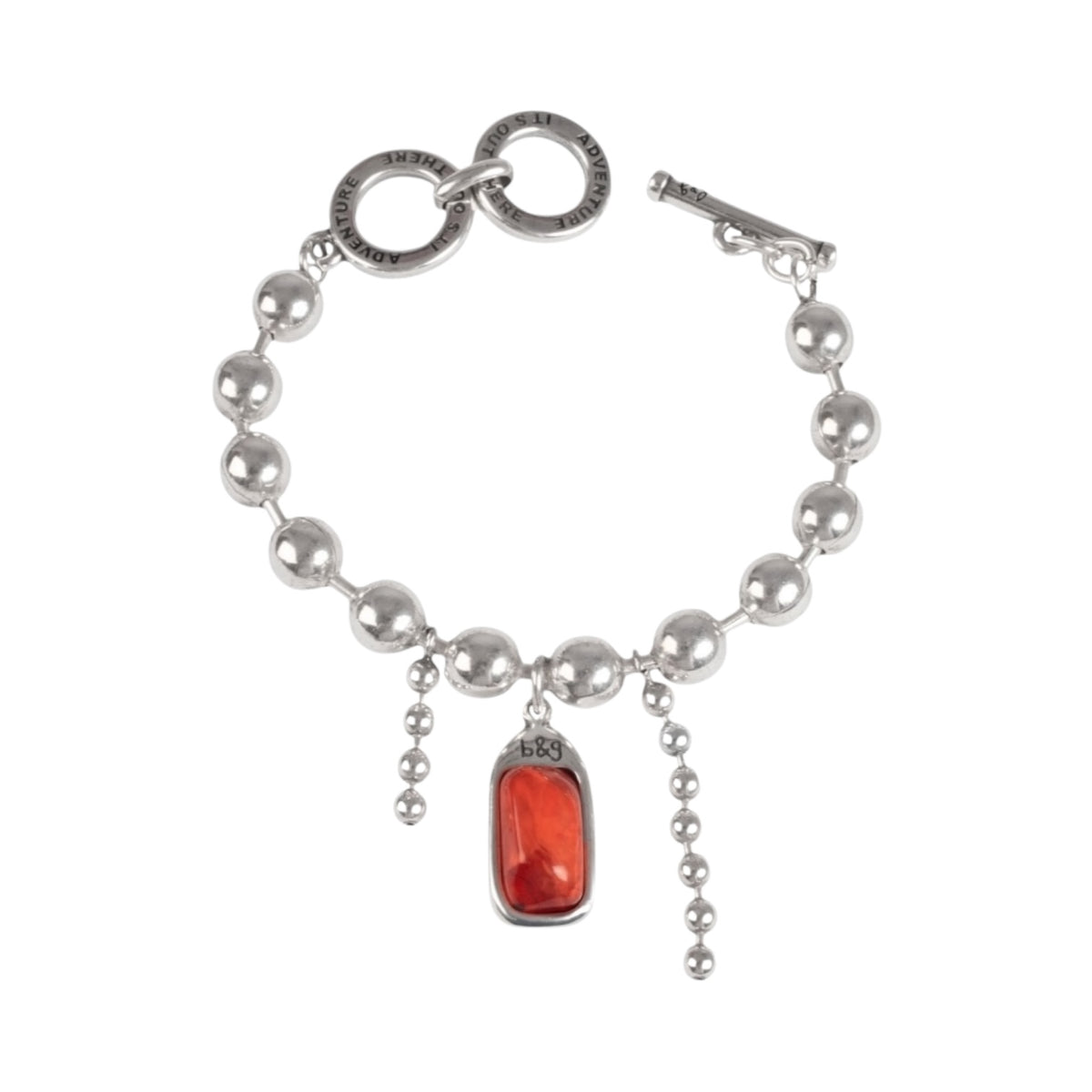 Pulsera Aurora bola y charm