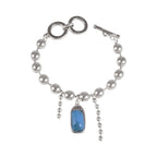 Pulsera Aurora bola y charm