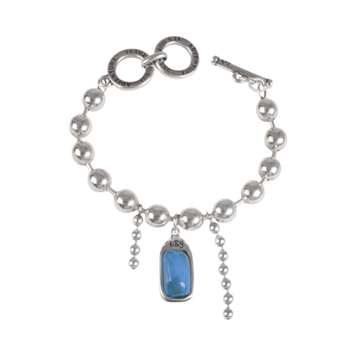 Pulsera Aurora bola y charm