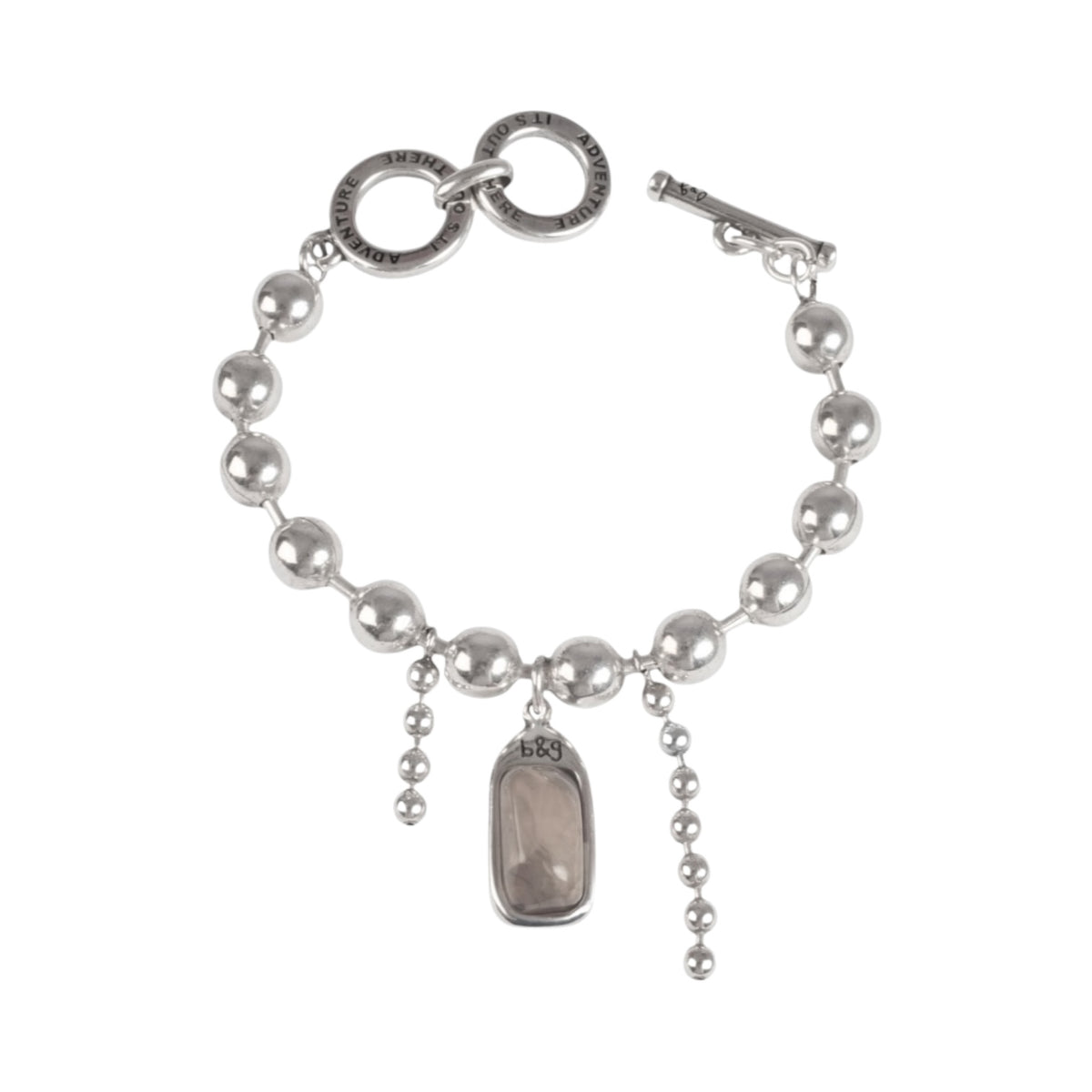 Pulsera Aurora bola y charm
