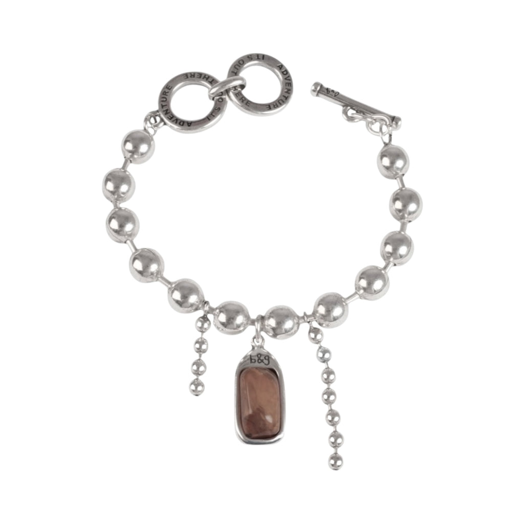 Pulsera Aurora bola y charm