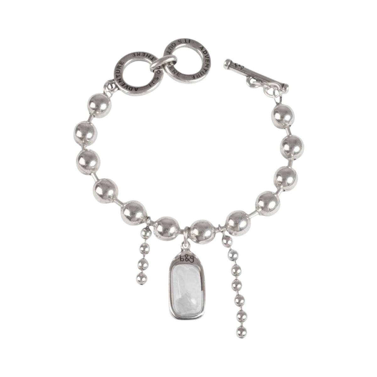 Pulsera Aurora bola y charm