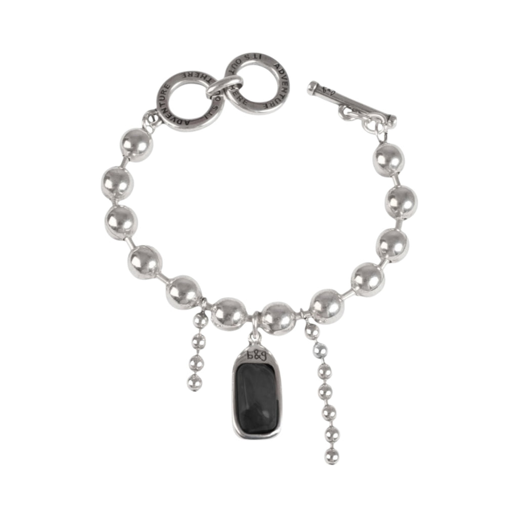 Pulsera Aurora bola y charm
