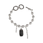 Pulsera Aurora bola y charm