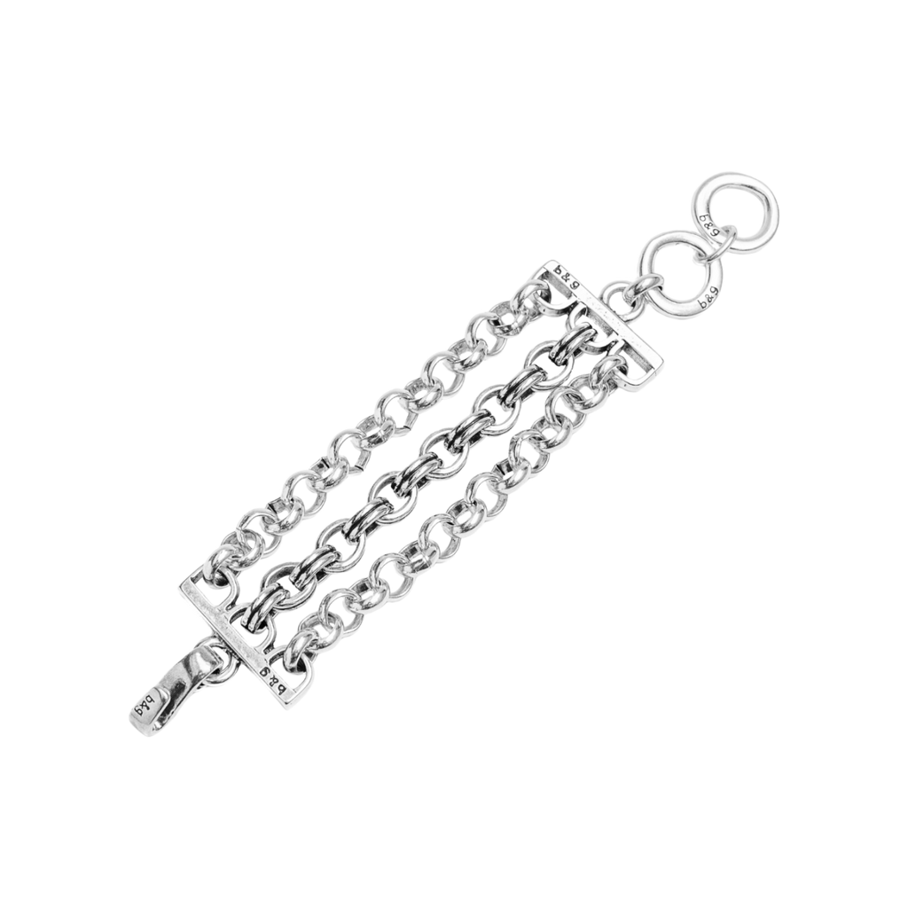 Pulsera con baño de plata