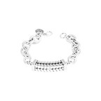 Pulsera con baño de plata
