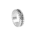 Anillo con baño de plata