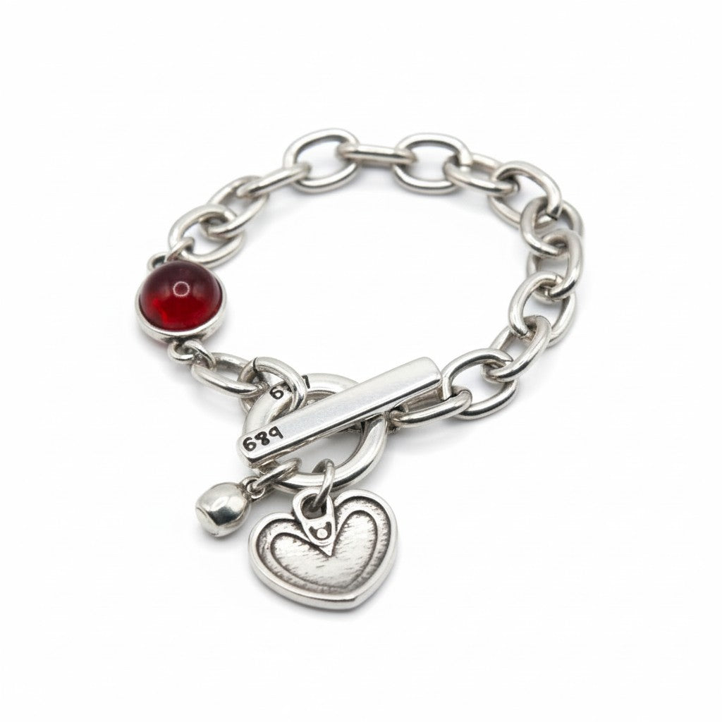 Pulsera cadena charm