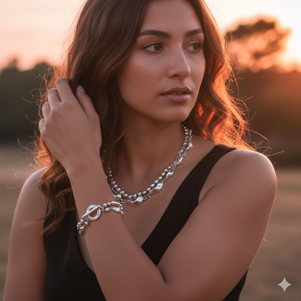 Collar Bianca corto