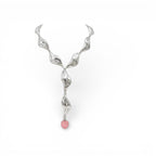COLLAR PLATEADO BOLA COLOR