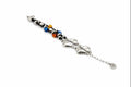 PULSERA PLATA Y CUERO