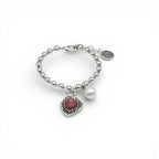 Pulsera Alma bolitas y charms