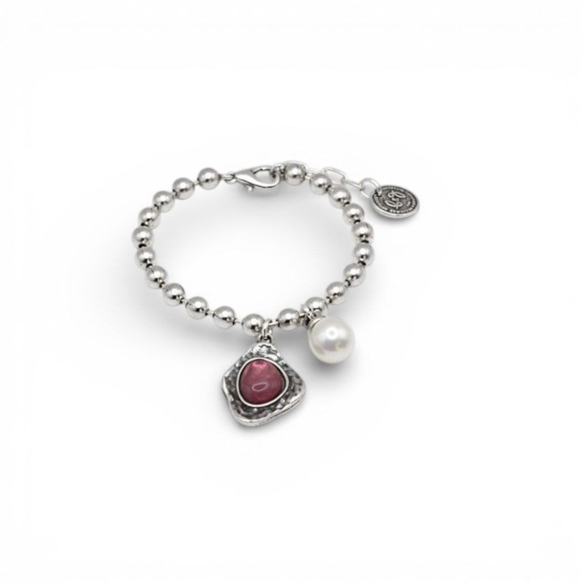 Pulsera Alma bolitas y charms