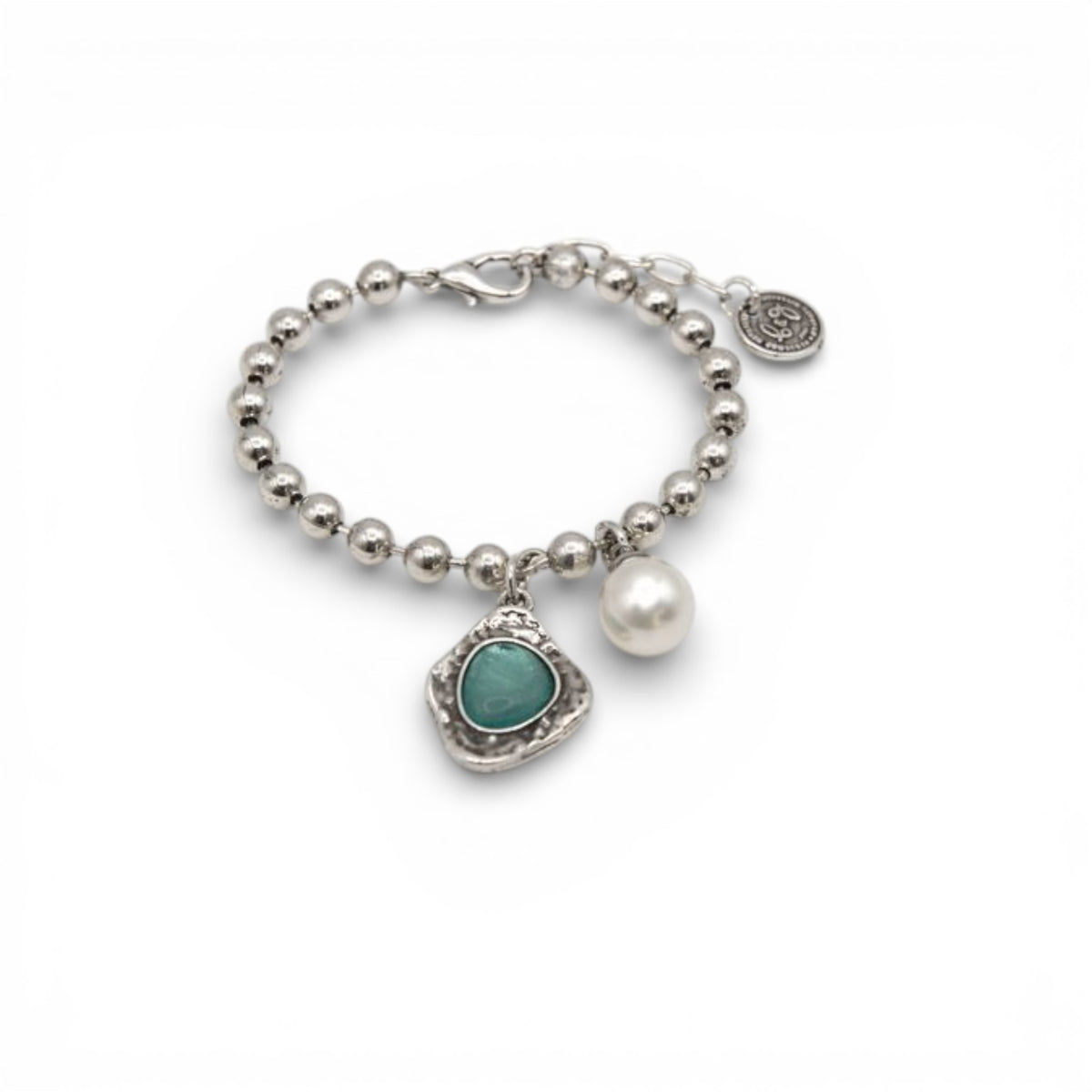 Pulsera Alma bolitas y charms