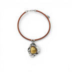 Collar Alma cuero xl
