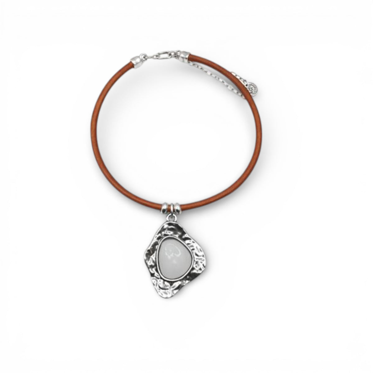 Collar Alma cuero xl
