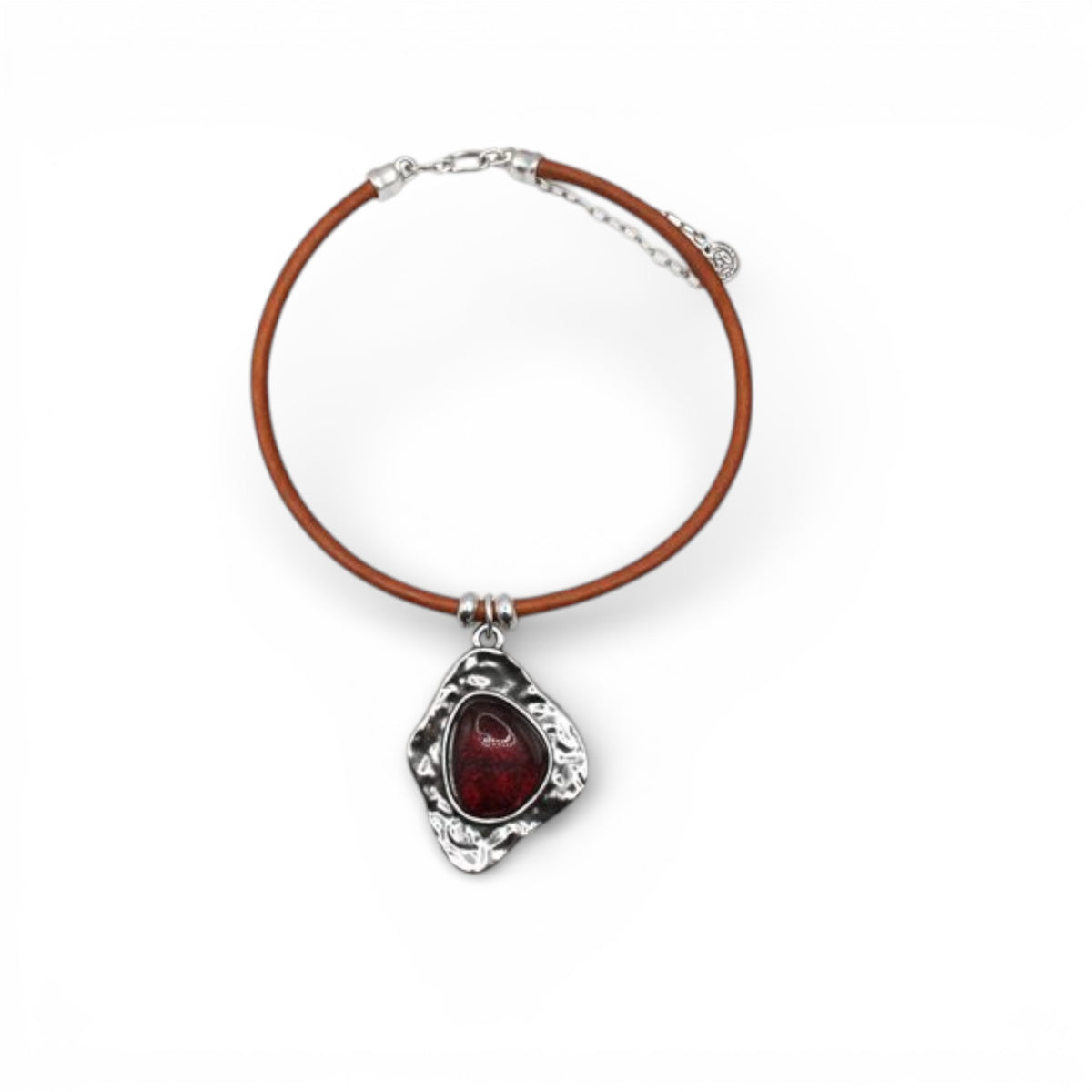 Collar Alma cuero xl