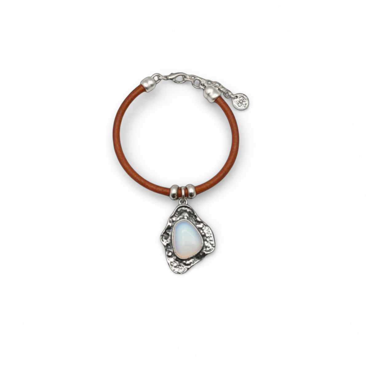 Pulsera Alma charms cuero