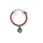 Pulsera Alma charms cuero