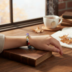 PULSERA MATICES CUERO