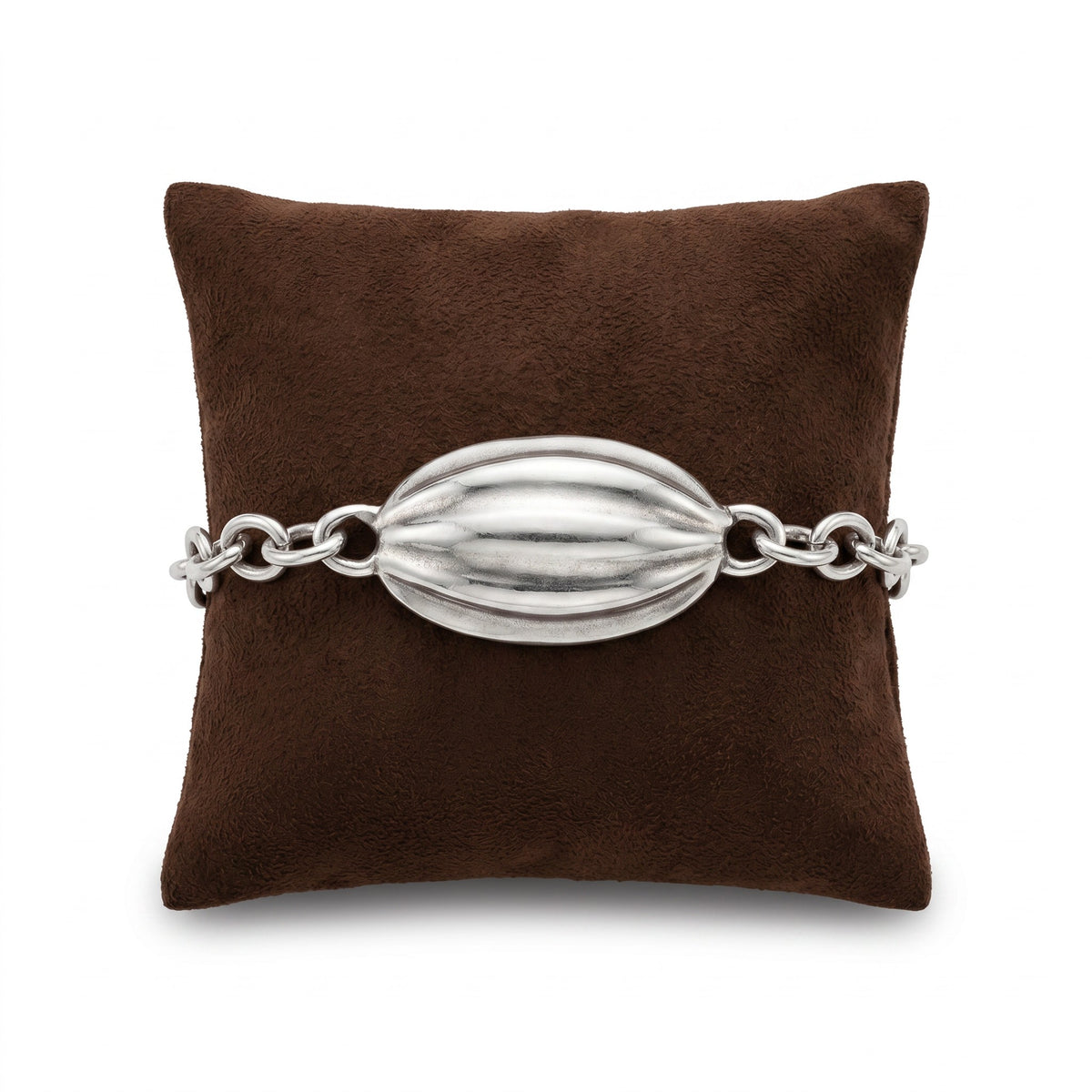 Pulsera Oliva metal cadena