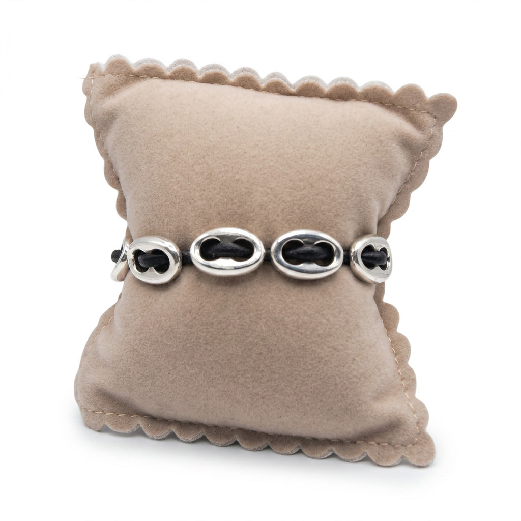 Pulsera Nodo con piel
