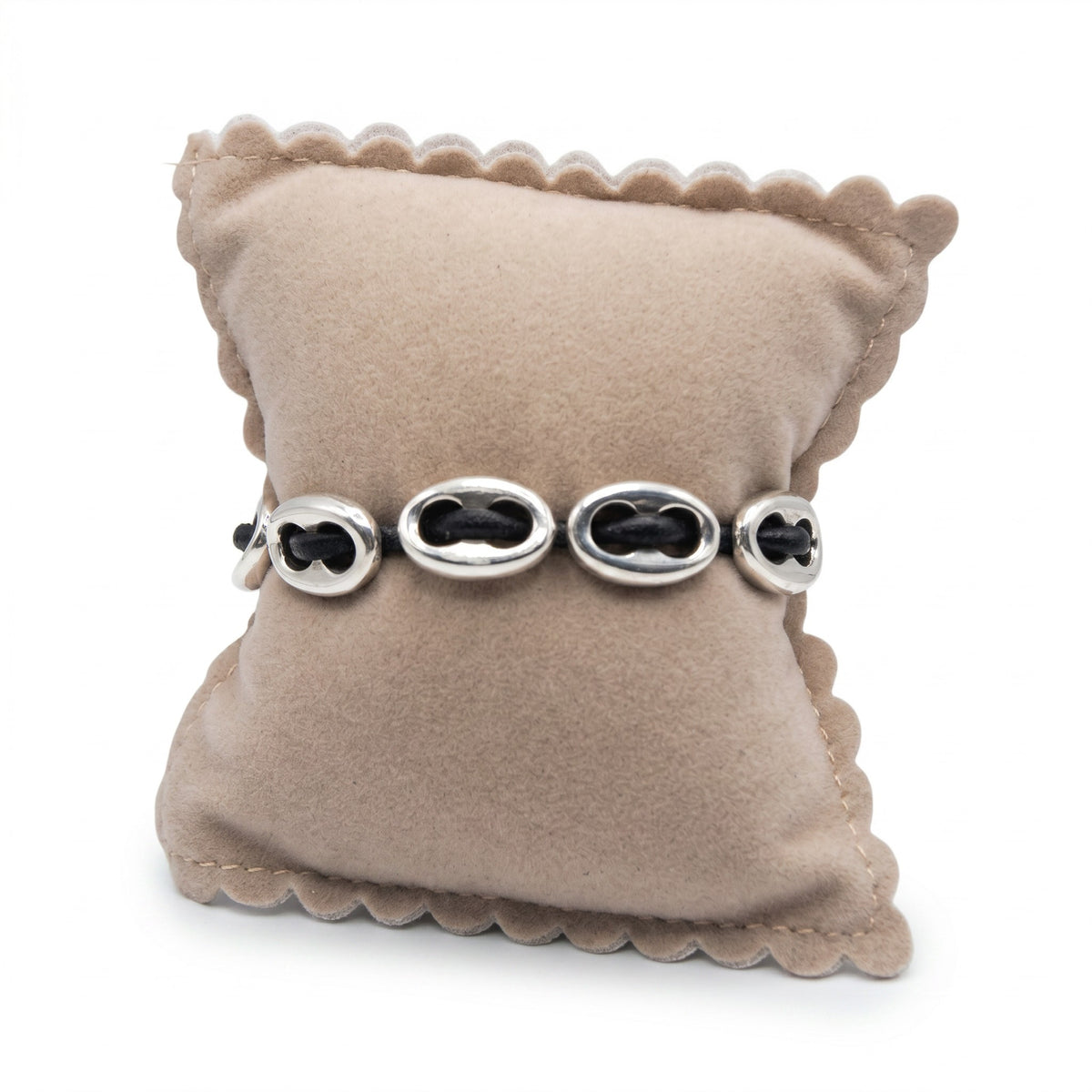 Pulsera Nodo con piel