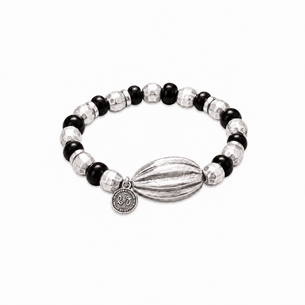 Pulsera Oliva elastica y resina