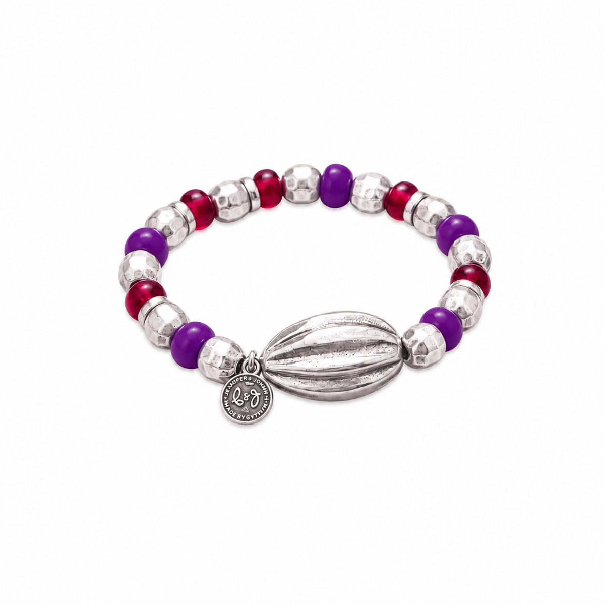 Pulsera Oliva elastica y resina